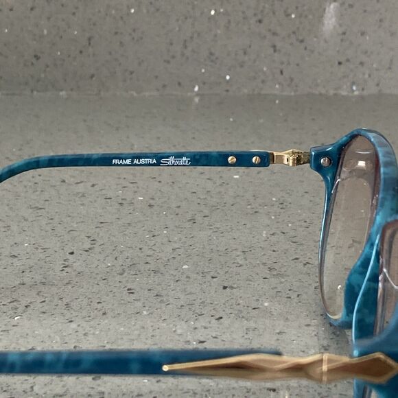 Silhouette SPX M1718 /20 C1424 62 10 13 Austria Blue Eyeglasses Frames ONLY main image 5